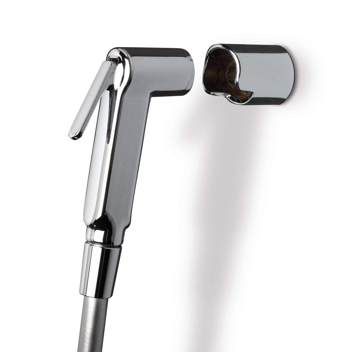 KIT DOCCETTA SHUT-OFF CROMO + FLESSIBILE + SUPPORTO- DAMAS- pezzi 1