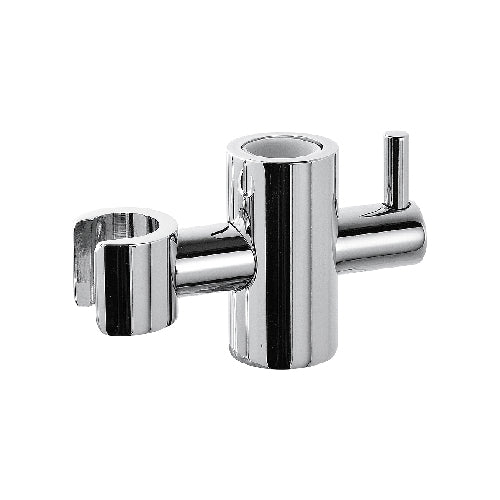 SUPPORTO SCORREVOLE IN ABS CROMATO PER ASTA D. 20 MM- SCORREVOLE SC 208 OTTONE D. 20- DAMAS- pezzi 1