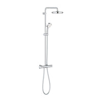 COLONNA DOCCIA CON MISC.TERMOSTATICO ESTERNO NEW TEMPESTA COSMO- Cromo - Soffione D. 210 mm- GROHE- pezzi 1