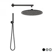KIT SOFFIONE TONDO SEVEN- Cromo- METAF- pezzi 1