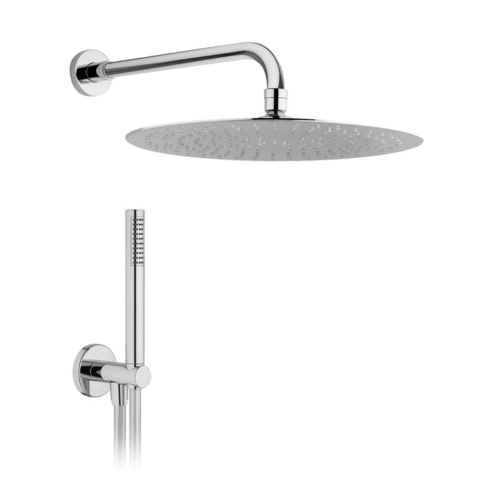 KIT SOFFIONE DOCCIA TONDO- Soff. D. 200 - Braccio L. 300- DH- pezzi 1