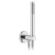 SET DOCCIA TONDA PRESA ACQUA FLEX E DOCCETTA- Cromo- DH- pezzi 1