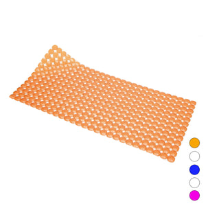 TAPPETO ANTISCIVOLO PER VASCA MOD. RONDO'  CM 72X36- Arancio- DH- pezzi 1