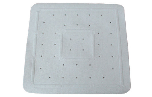 TAPPETO ANTISCIVOLO ANTIMUFFA- Bianco - 55x55 cm- DH- pezzi 1