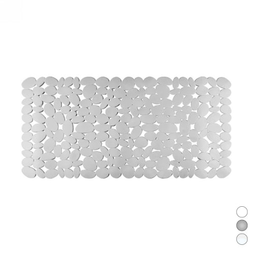 TAPPETO VASCA  MOD. SASSOLINI CM 36 X 72- Trasparente- DH- pezzi 1