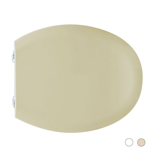 SEDILE WC UNIVERSALE IN LEGNO CANYON C&M- Champagne- BEMIS- pezzi 1