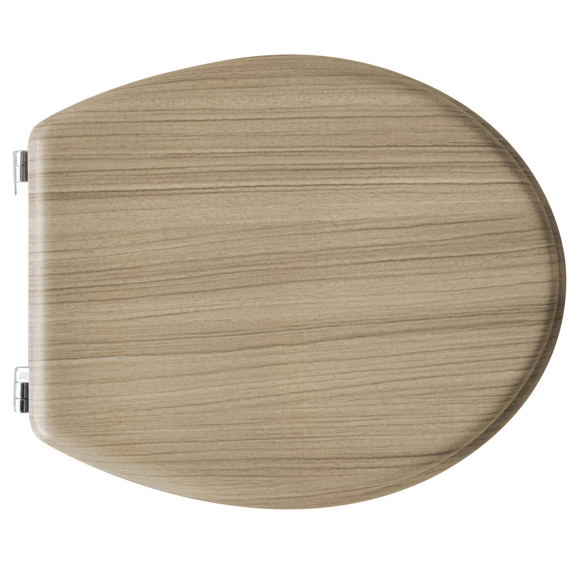 SEDILE WC UNIVERSALE IN LEGNO ROVERE SBIANCATO- Rovere Sbiancato- FERID- pezzi 1