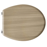 SEDILE WC UNIVERSALE IN LEGNO ROVERE SBIANCATO- Rovere Sbiancato- FERID- pezzi 1