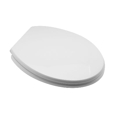 SEDILE WC UNIVERSALE IN LEGNO- Bianco - Cerniere A passanti- CW- pezzi 1