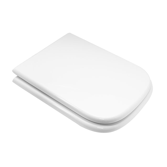 SEDILE WC PER AZZURRA VASO ADONE FORMA 8- Bianco - Cerniere A passanti- CW- pezzi 1