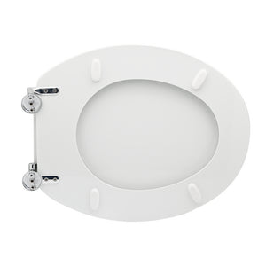 SEDILE WC PER AZZURRA VASO GIOVE FORMA 1- Bianco - Cerniere A Passanti- CW- pezzi 1