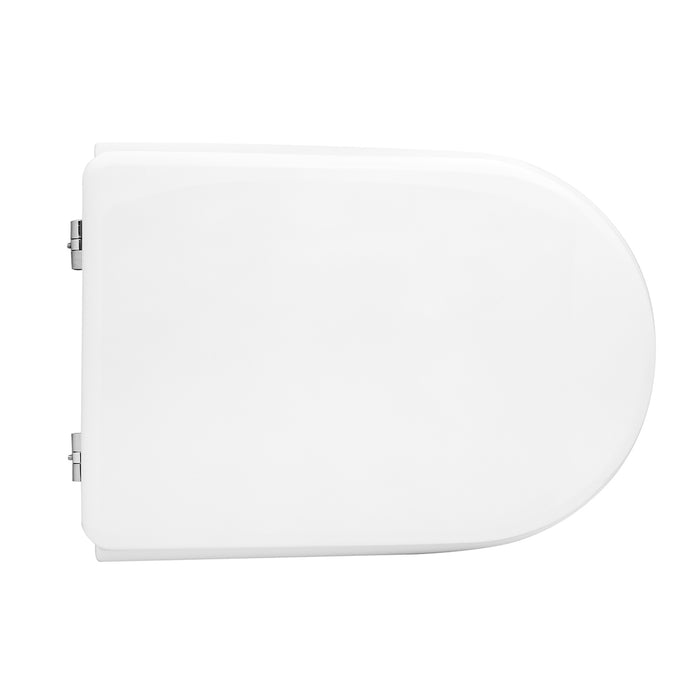 SEDILE WC PER ASTRA VASO SERIE 85 FORMA 7- Bianco - Cerniere A passanti- CW- pezzi 1