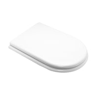 SEDILE WC PER AZZURRA VASO THIN SOSPESO FORMA 7- Bianco - Cerniere A passanti- CW- pezzi 1