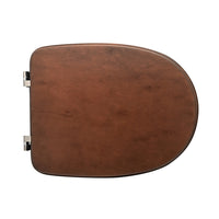 SEDILE WC PER CESAME VASO ARETUSINA FORMA 6- Noce Scuro - Cerniere A passan- CW- pezzi 1