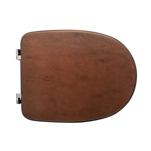 SEDILE WC PER CESAME VASO ARETUSINA FORMA 6- Noce Scuro - Cerniere A passan- CW- pezzi 1