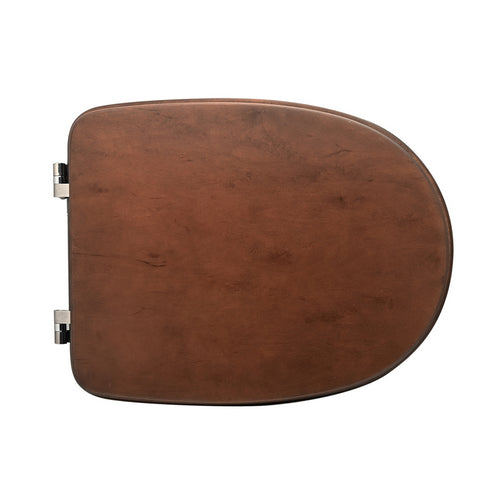 SEDILE WC PER CESAME VASO ARETUSINA FORMA 6- Noce Scuro - Cerniere A passan- CW- pezzi 1