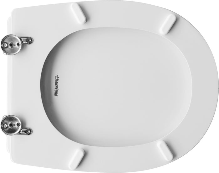 SEDILE WC PER CESAME VASO ARETUSINA BIANCO FORMA 7- Bianco- CW- pezzi 1