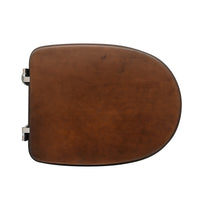 SEDILE WC PER CESAME VASO ARETUSA FORMA 6- Noce Scuro - Cerniere A passan- CW- pezzi 1