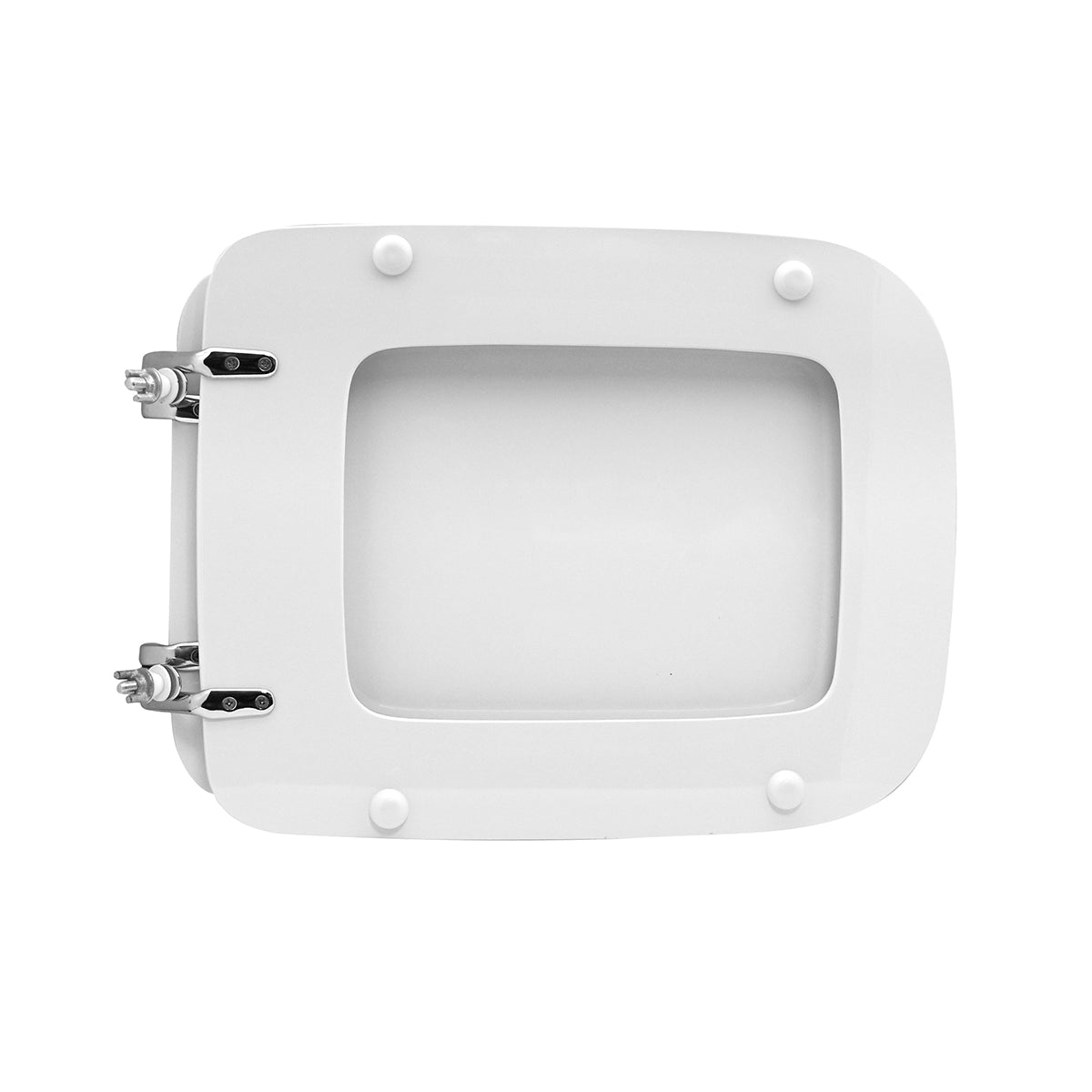 SEDILE WC PER CIERRE VASO CORTINA FORMA 8- Bianco- CW- pezzi 1