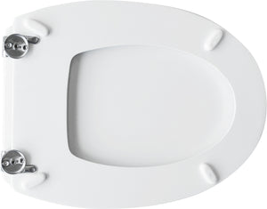 SEDILE WC PER CESABO VASO EXEL FORMA 4- Bianco - Cerniera C espansione- CW- pezzi 1