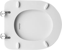 SEDILE WC PER CATALANO VASO NEVE FORMA 7- Bianco - Cerniere A passanti- CW- pezzi 1