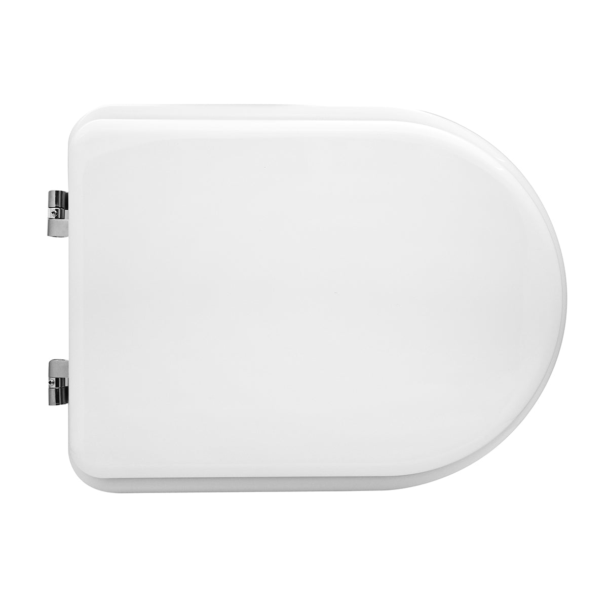 SEDILE WC PER CESAME VASO SINTESI FORMA 6- Bianco - Cerniere A passan- CW- pezzi 1