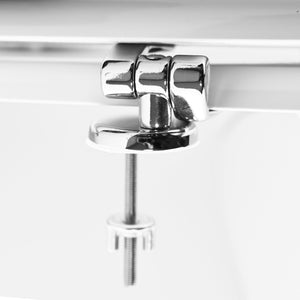 SEDILE WC PER CESAME VASO SIMPLEX FORMA 1- Bianco - Cerniere A passanti- CW- pezzi 1