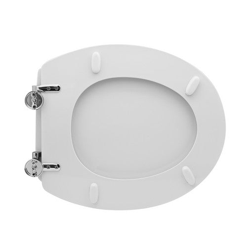 SEDILE WC PER CATALANO VASO VELIS 50 FORMA 1- Bianco - Cerniere C espansione- CW- pezzi 1