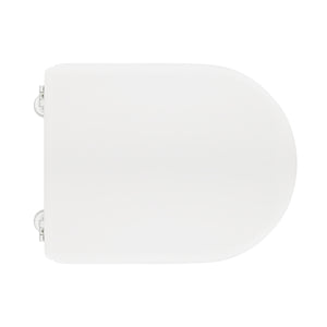 SEDILE WC PER CATALANO VASO ZERO KONO FORMA 7- Bianco -Cerniere C espansione- CW- pezzi 1