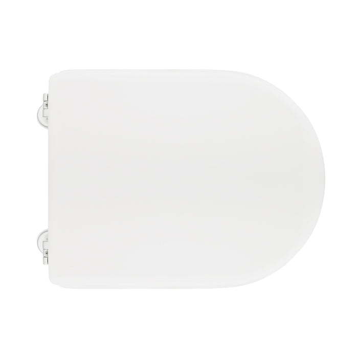 SEDILE WC PER CATALANO VASO ZERO KONO FORMA 7- Bianco -Cerniere C espansione- CW- pezzi 1