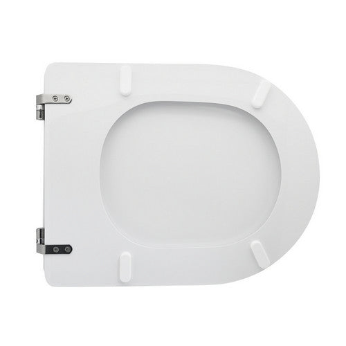SEDILE WC PER CATALANO VASO ZERO 50 FORMA 7- Bianco - Cerniere C espansione- CW- pezzi 1