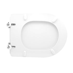 SEDILE WC PER DOLOMITE VASO ASOLO FORMA 7- Bianco -Cerniere C espansione- CW- pezzi 1