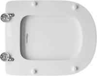 SEDILE WC PER DOLOMITE VASO CRISTALLO BIANCO FORMA 7- Bianco- CW- pezzi 1