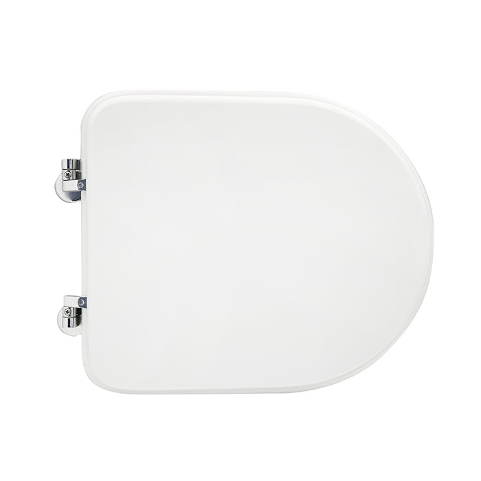 SEDILE WC PER DELTA VASO GEA FORMA 6- Bianco - Cerniera A passanti- CW- pezzi 1