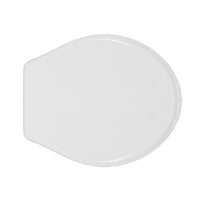 SEDILE WC PER DISEGNO CERAMICA VASO PAOLINA FORMA 2- Bianco - Cerniere A passanti- CW- pezzi 1