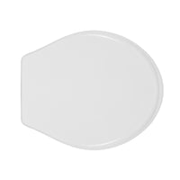 SEDILE WC PER DISEGNO CERAMICA VASO PAOLINA FORMA 2- Bianco - Cerniere A passanti- CW- pezzi 1