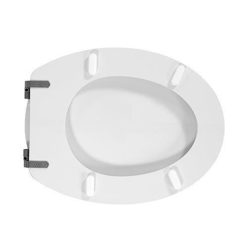 SEDILE WC PER DOLOMITE VASO PERLA FORMA 1- Bianco - Cerniere A passan- CW- pezzi 1