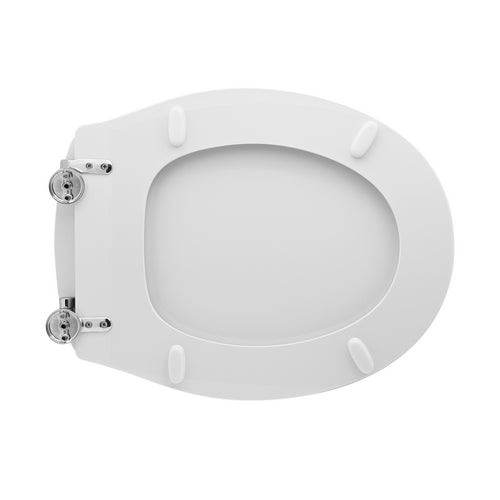 SEDILE WC PER EOS VASO ARKEA FORMA 1- Bianco - Cerniere A Passanti- CW- pezzi 1