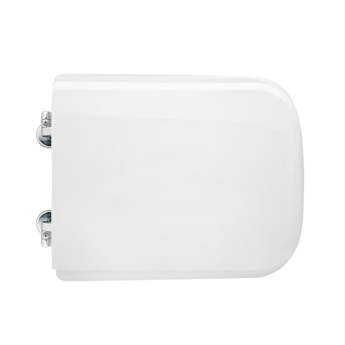 SEDILE WC PER EOS VASO ATLANTICA FORMA 8- Bianco - Cerniere A Passanti- CW- pezzi 1