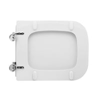 SEDILE WC PER EUROPA VASO DOGGI FORMA 8- Bianco - Cerniere A Passanti- CW- pezzi 1