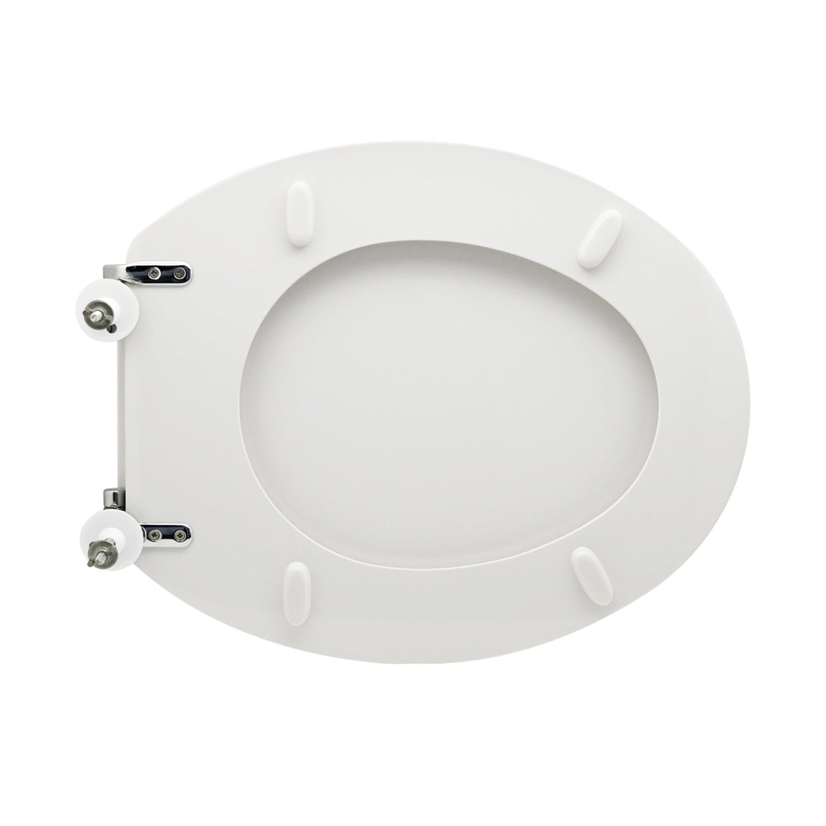 SEDILE WC PER EOS VASO JOLLY FORMA 1- Bianco -Cerniere A passante- CW- pezzi 1