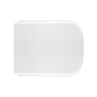 SEDILE WC PER ESEDRA VASO QUADRA- Bianco -Cerniere C espansione- CW- pezzi 1