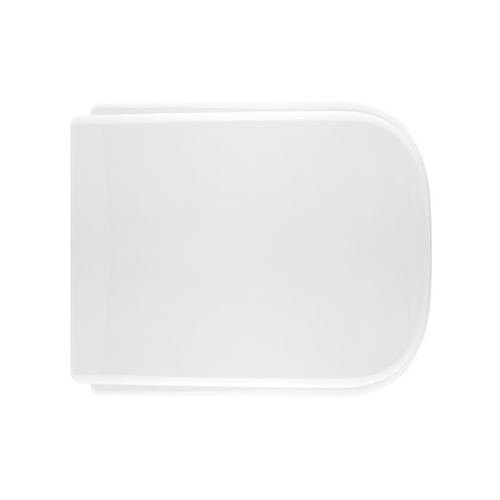 SEDILE WC PER ESEDRA VASO QUADRA- Bianco -Cerniere C espansione- CW- pezzi 1