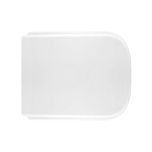 SEDILE WC PER ESEDRA VASO QUADRA- Bianco -Cerniere C espansione- CW- pezzi 1