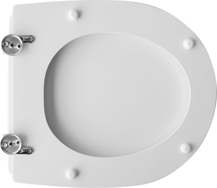 SEDILE WC PER FALERI VASO ASSOLUTO BIANCO FORMA 7- Bianco- CW- pezzi 1