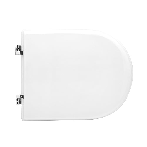 SEDILE WC PER FLAMINIA VASO LINK FORMA 7- Bianco -Cerniere C espansione- CW- pezzi 1