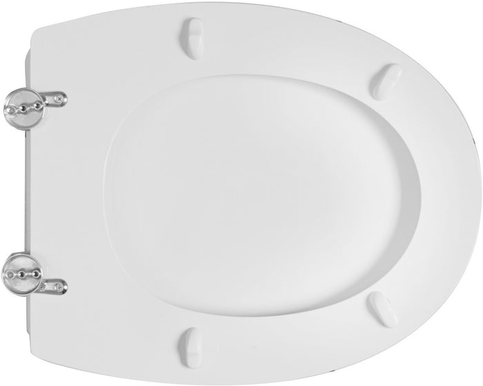 SEDILE WC PER GLOBO VASO AMICA FORMA 6- Bianco- CW- pezzi 1