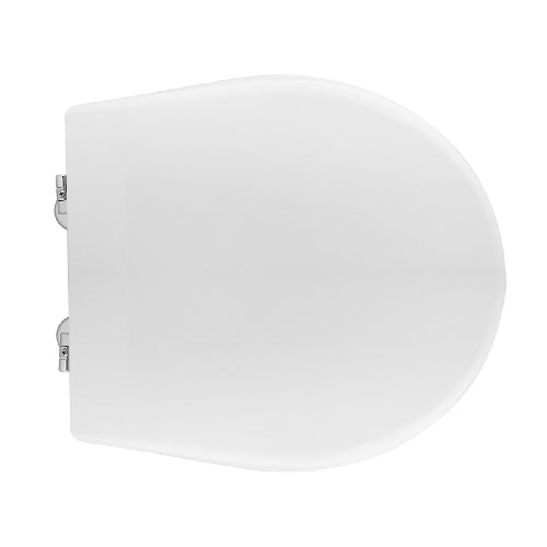 SEDILE WC PER GLOBO VASO ARIANNA 2 FORMA 2- Bianco - Cerniere A passanti- CW- pezzi 1