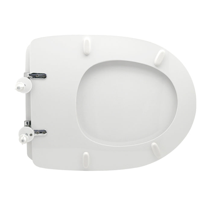 SEDILE WC PER GALVIT VASO DALI 2 FORMA 4- Bianco - Cerniere A passanti- CW- pezzi 1