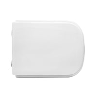 SEDILE WC PER GALASSIA VASO MEG11 FORMA 8- Bianco  cerniere C espansione- CW- pezzi 1